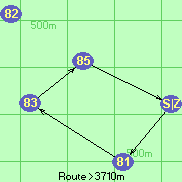 Route >3710m